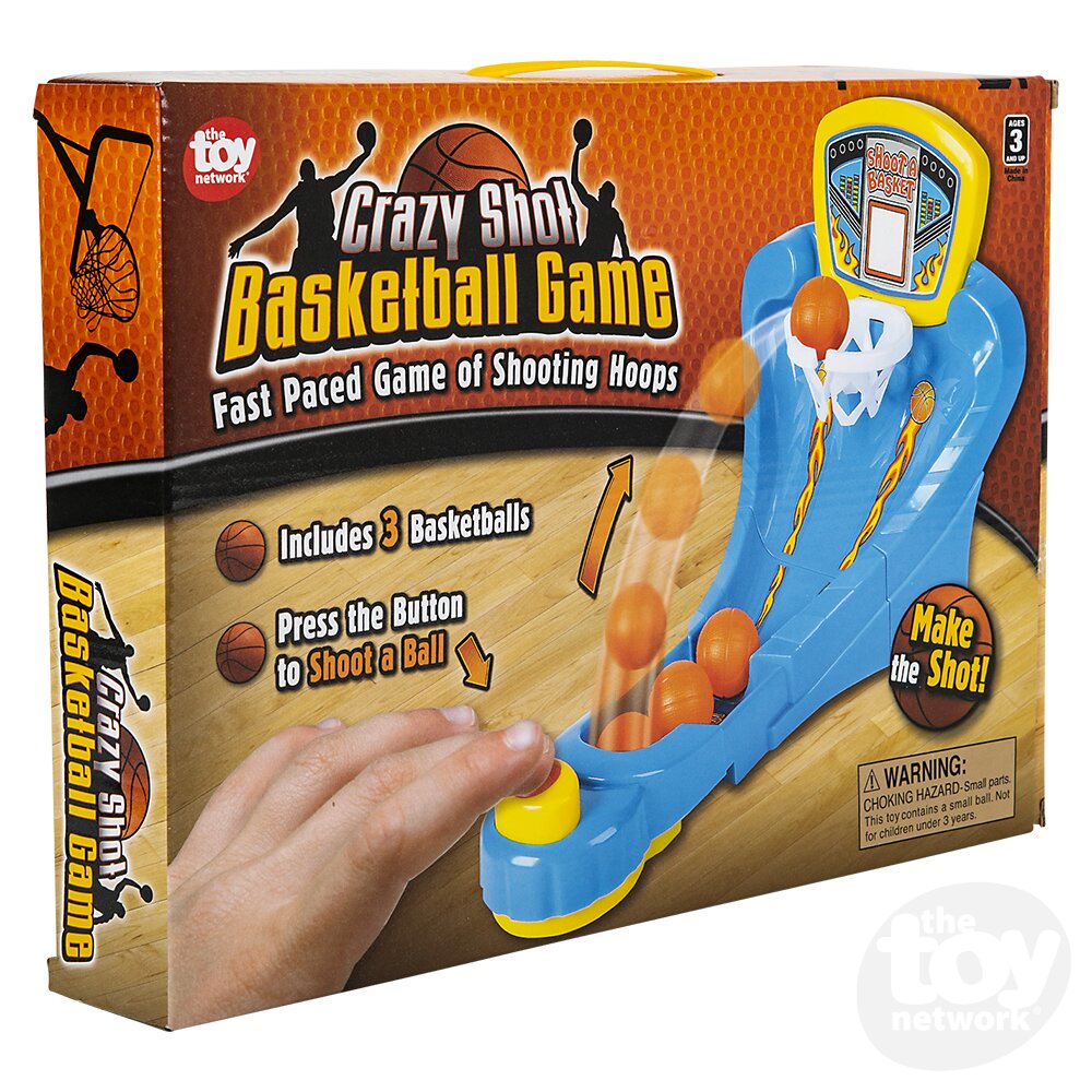 The Toy Network-Crazy Shot Basketball Game 11"-TY-BASMI-Legacy Toys