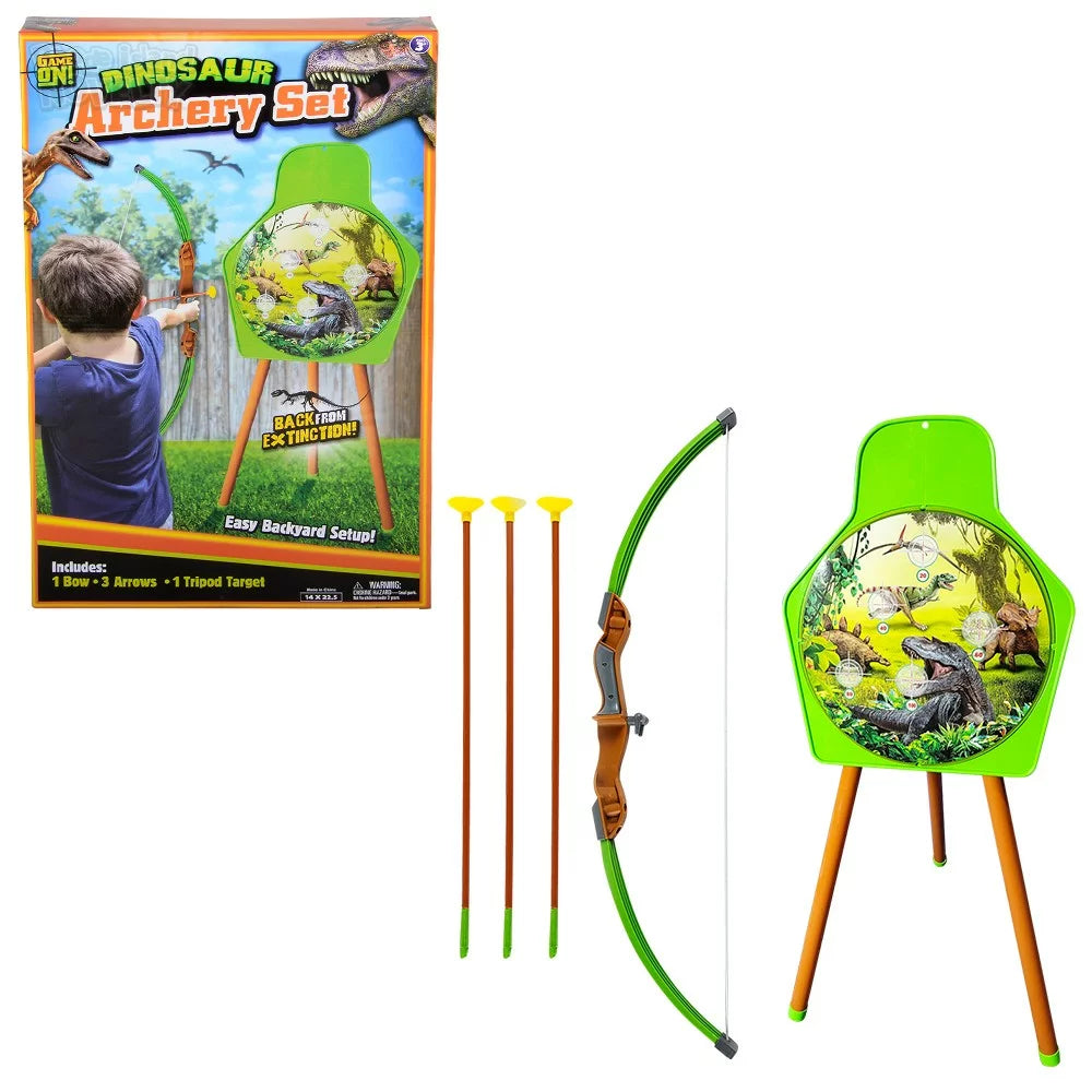 The Toy Network-Dinosaur Archery Set with Target-RP-23943-Legacy Toys