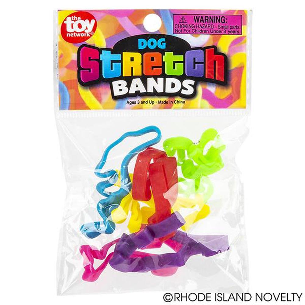 The Toy Network-Dog Silicone Stretch Bands-JB-SBDOG-Legacy Toys