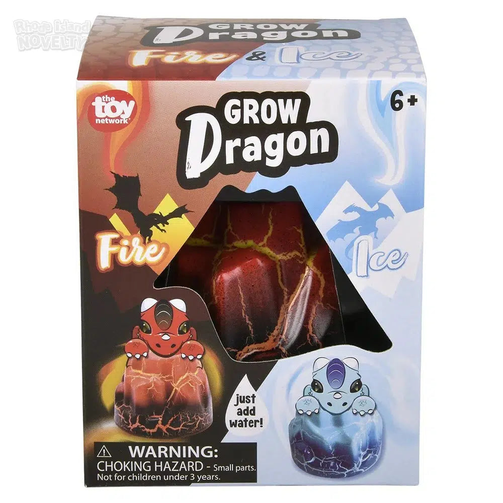 The Toy Network-Grow a Fire And Ice Dragon--Legacy Toys