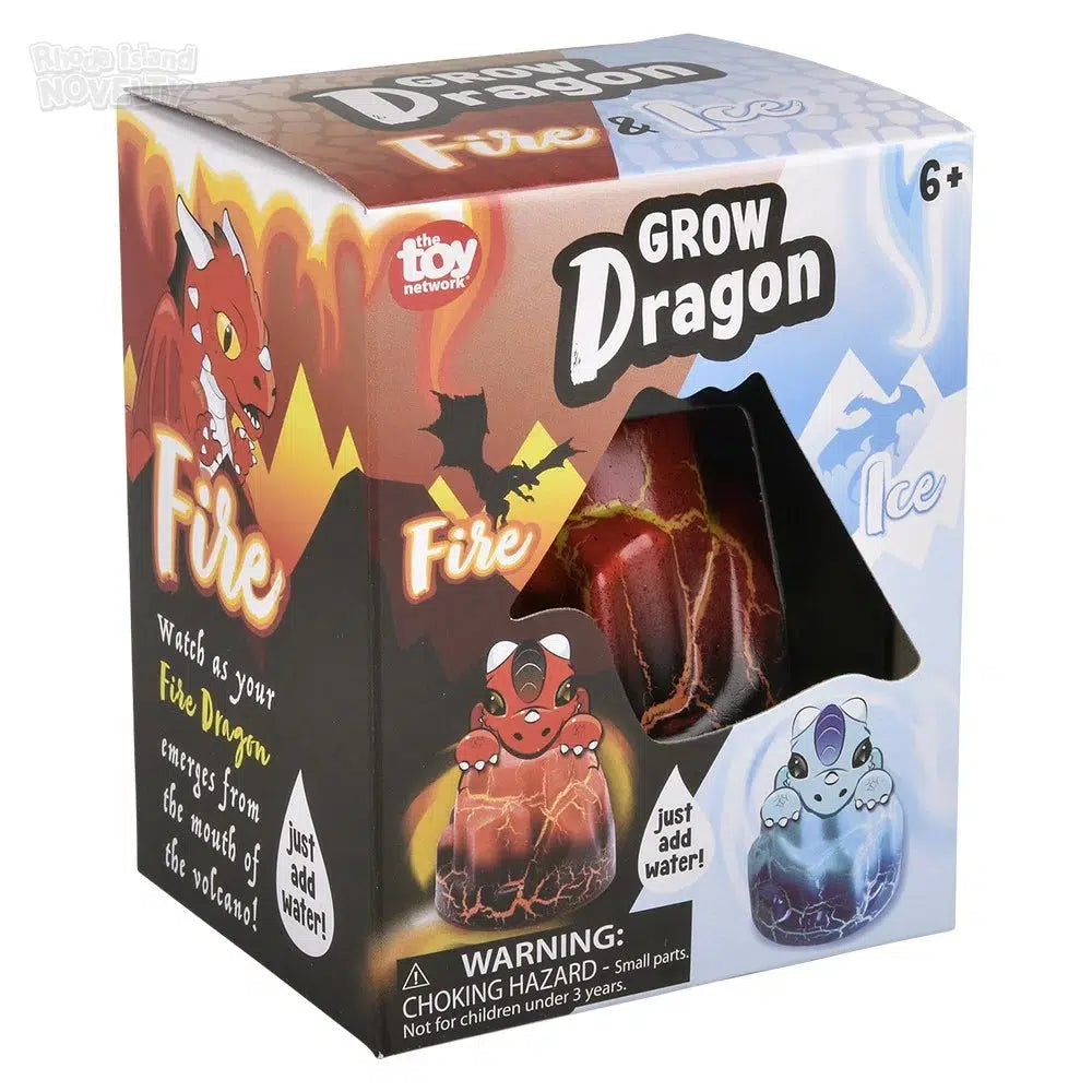 The Toy Network-Grow a Fire And Ice Dragon--Legacy Toys