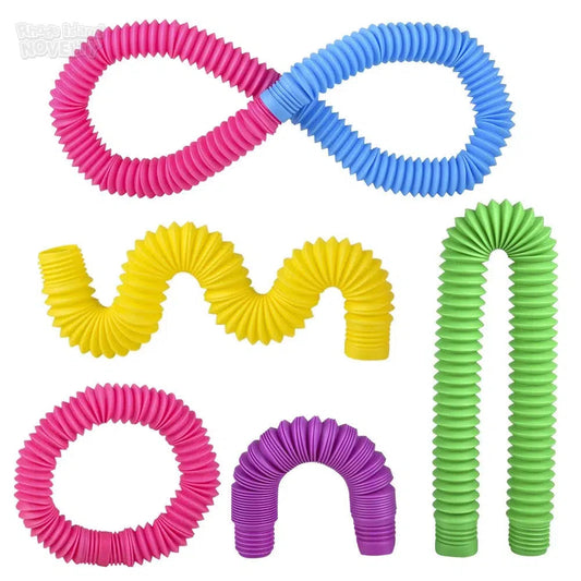 The Toy Network-Jumbo Fidget Pop Tubes 9"--Legacy Toys