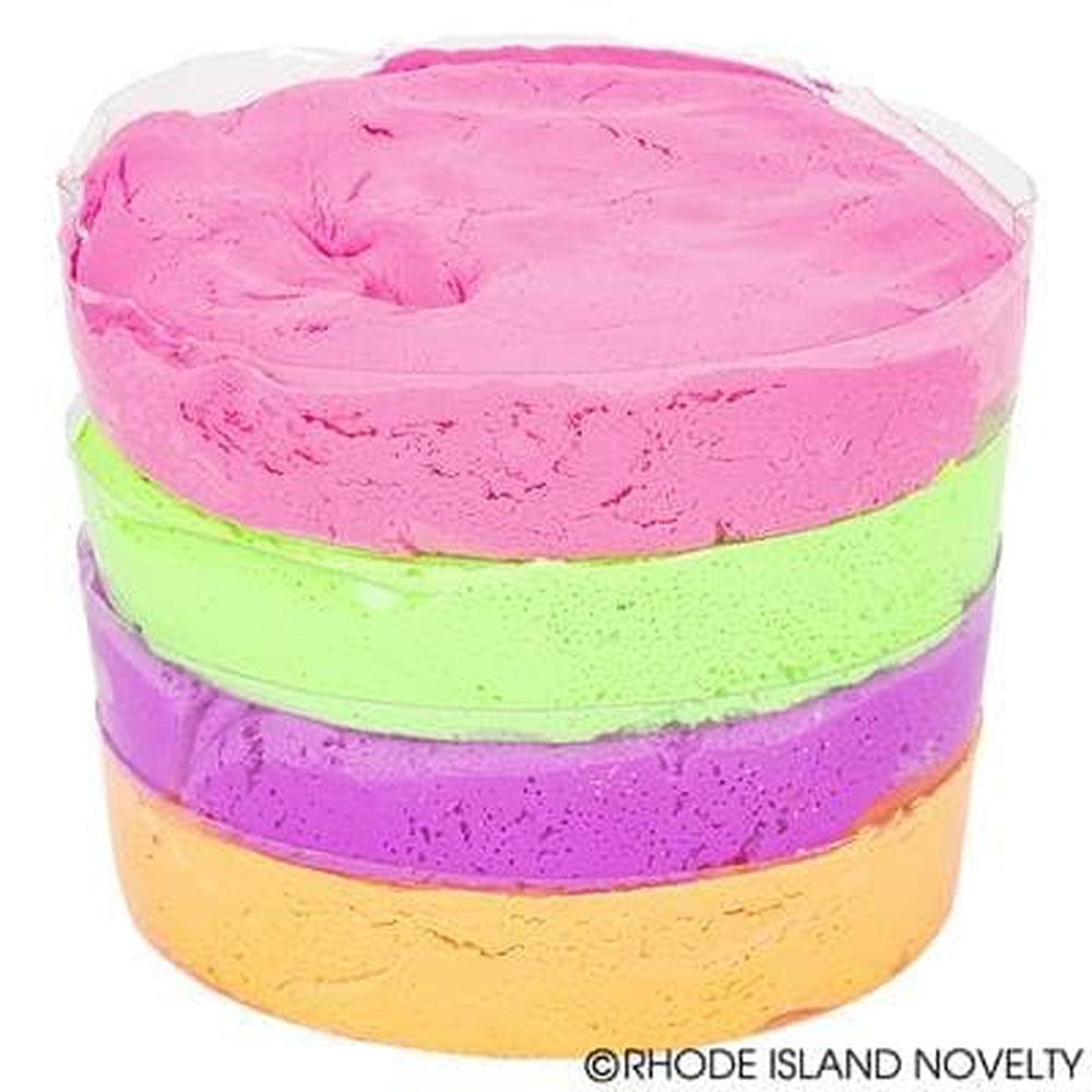 The Toy Network-Jumbo Rainbow Bouncing Putty Bucket--Legacy Toys