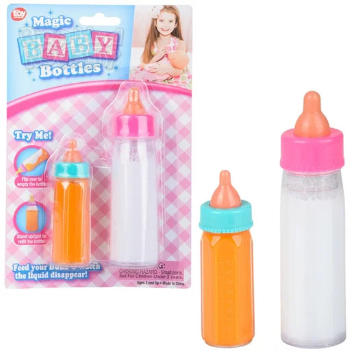 Magic Baby Bottles Disappearing Milk and Juice Bottle Set for