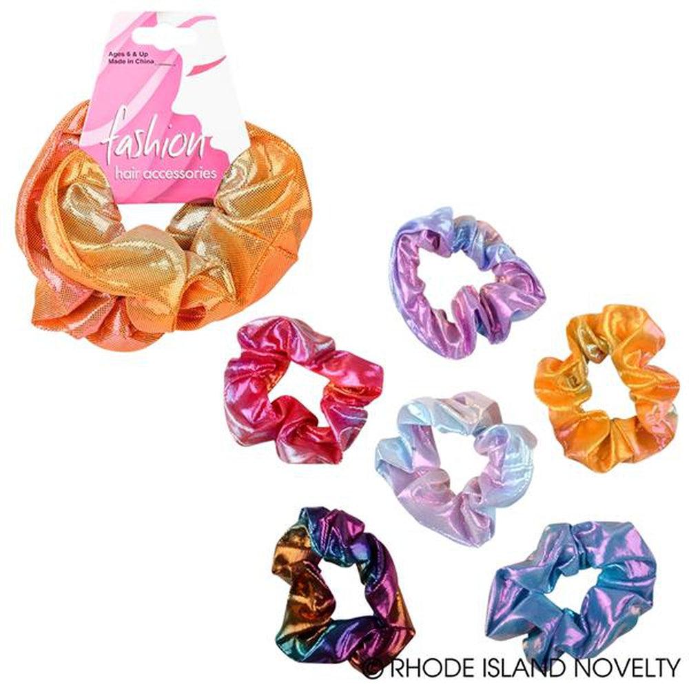 The Toy Network-Metallic Fashion Hair Scrunchies--Legacy Toys