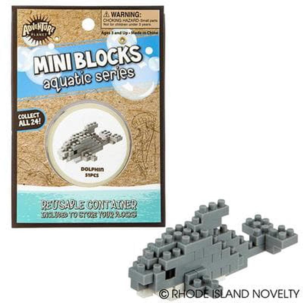 The Toy Network-Mini Blocks - Dolphin 51 Pieces-AM-MBDOL-Legacy Toys