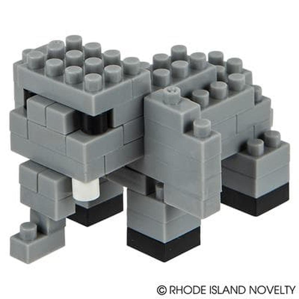The Toy Network-Mini Blocks - Elephant 58 Pieces-AM-MBELE-Legacy Toys