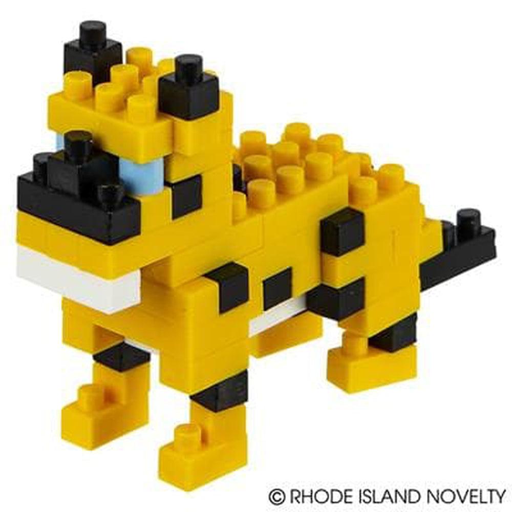 The Toy Network-Mini Blocks - Leopard 68 Pieces-AM-MBLEO-Legacy Toys