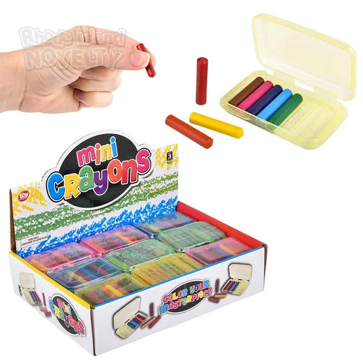 Marketing 6 Piece Crayon Sets, Toys and Fun