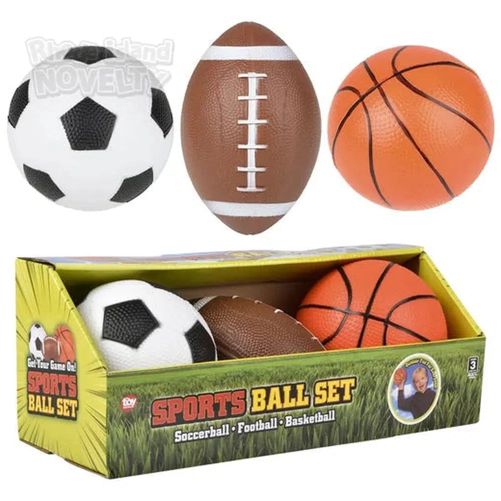 The Toy Network-Sports Ball Set of 3 5-6