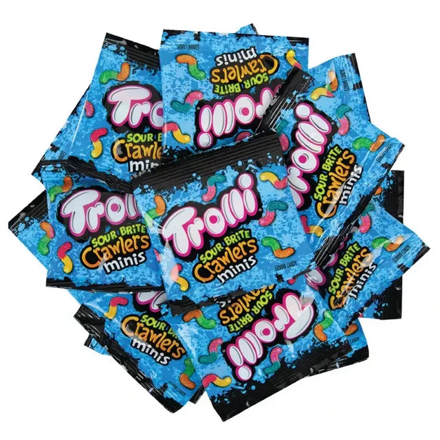 The Toy Network-Trolli Sour Brite Crawlers Minis - Half Ounce-NFIRS-Legacy Toys
