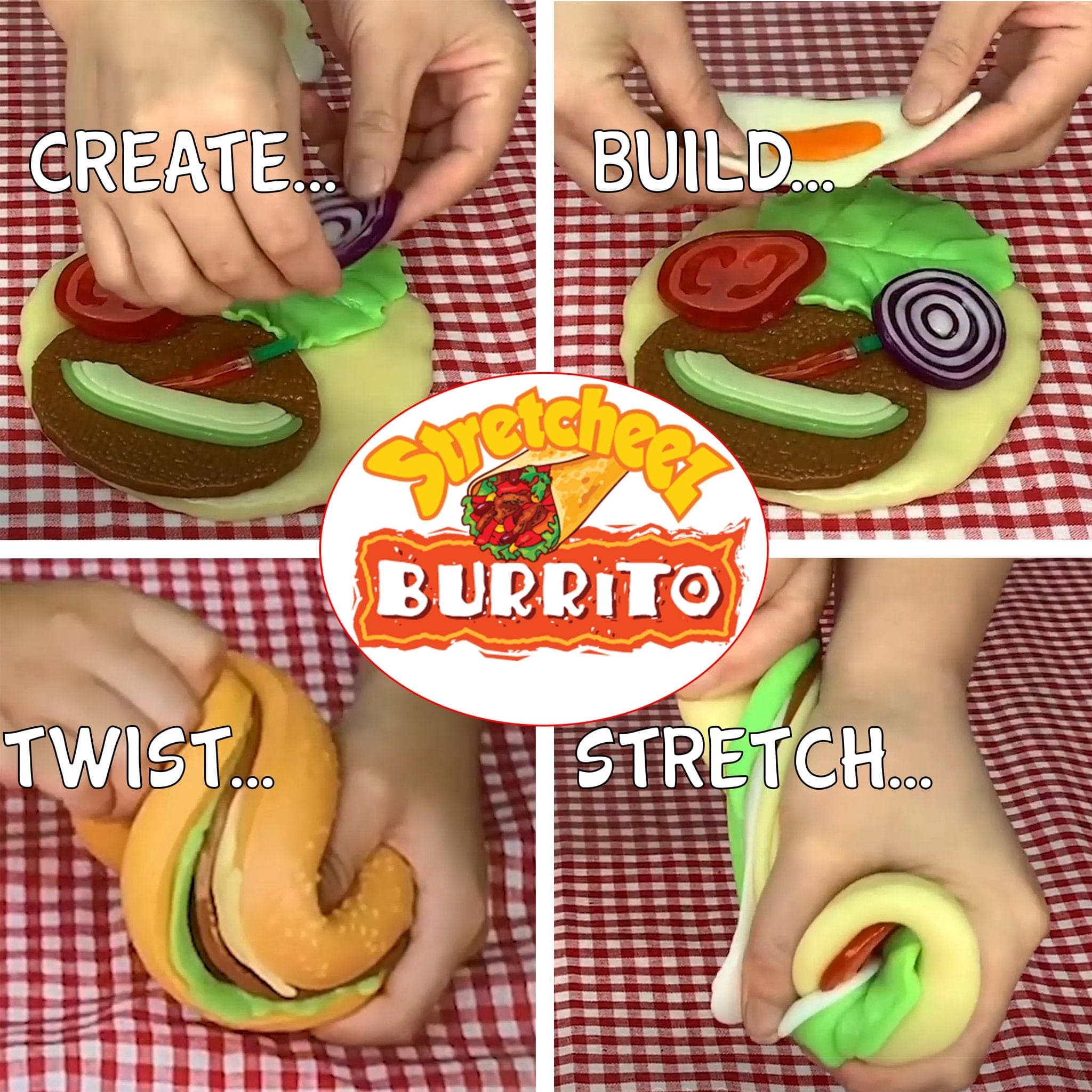 Thin Air Brands-Stretcheez Burrito - Play Food--Legacy Toys