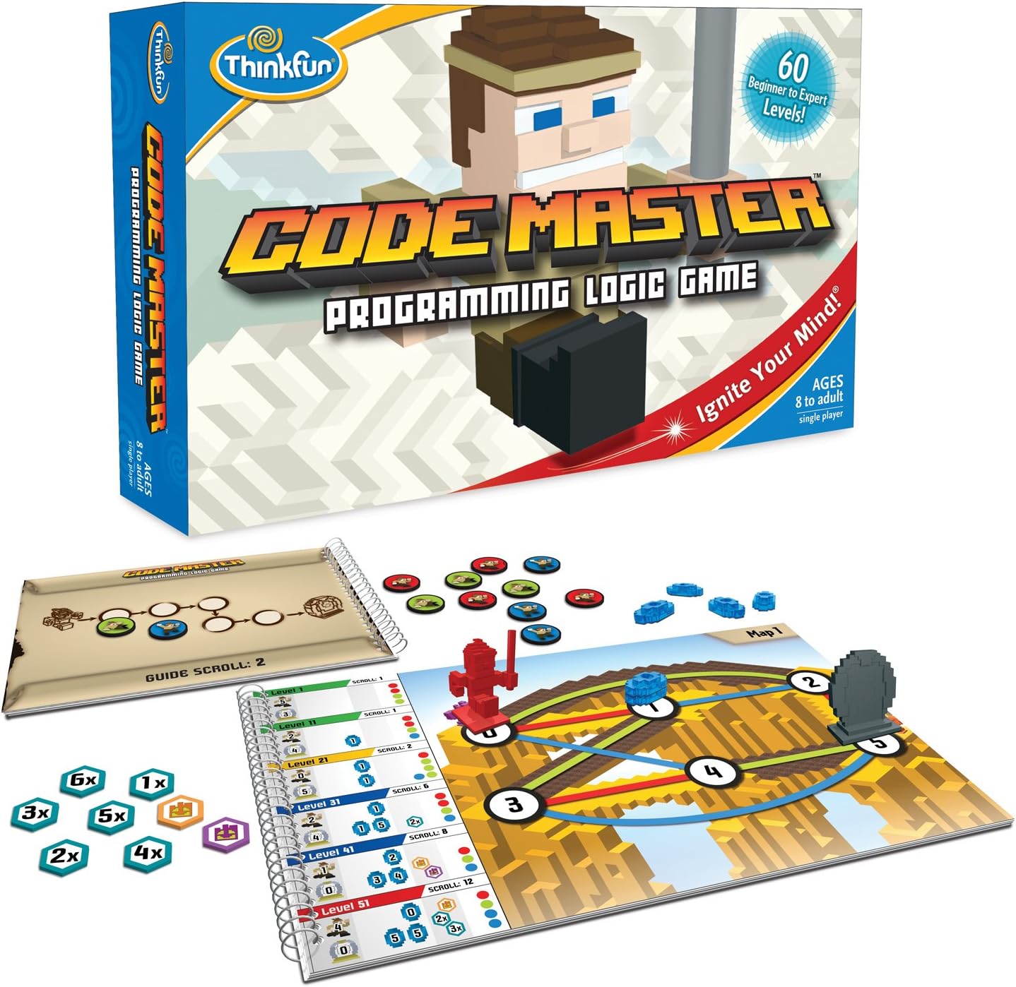 Think Fun-Code Master - Programming Logic Game-01950-Legacy Toys