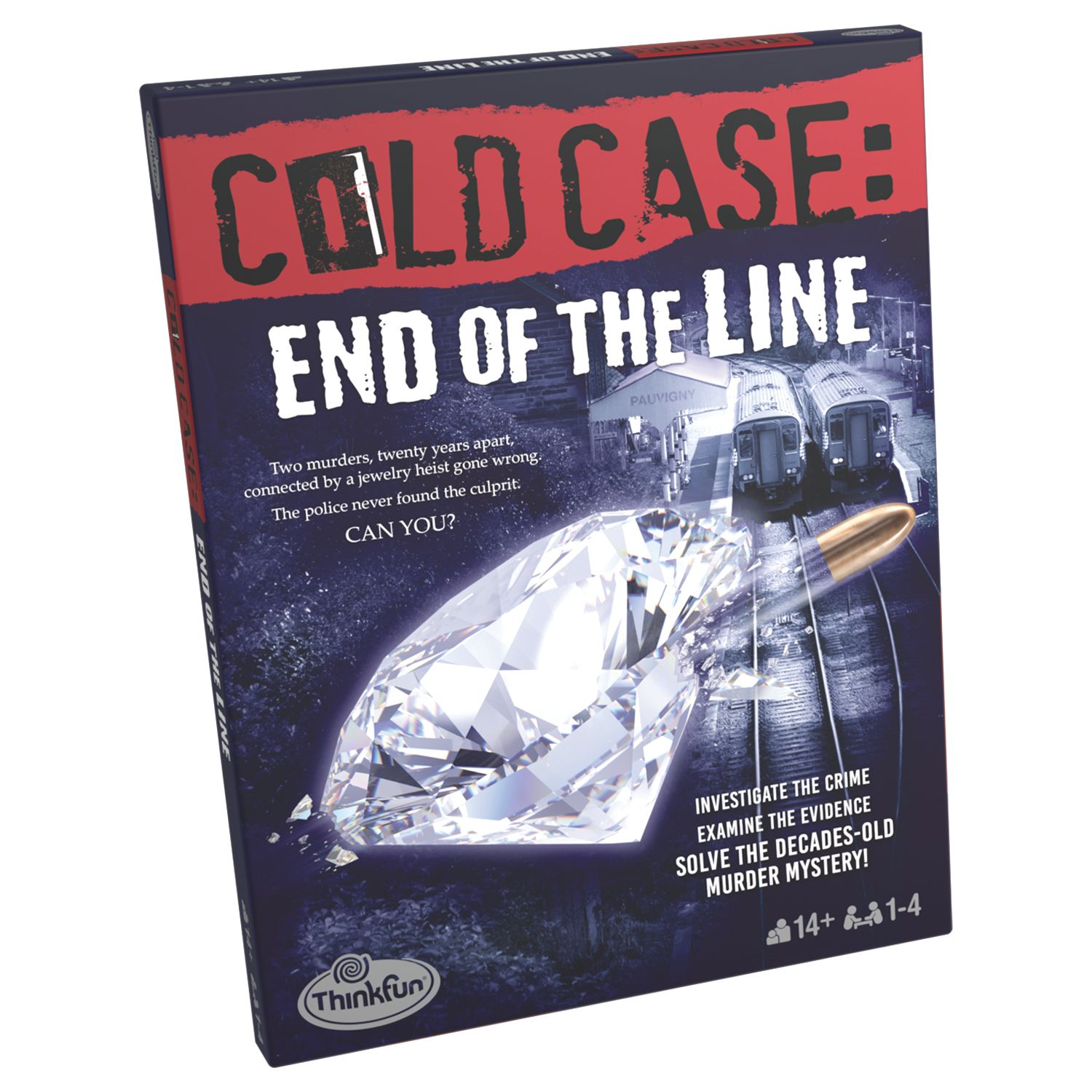Think Fun-Cold Case: End of the Line-76523-Legacy Toys