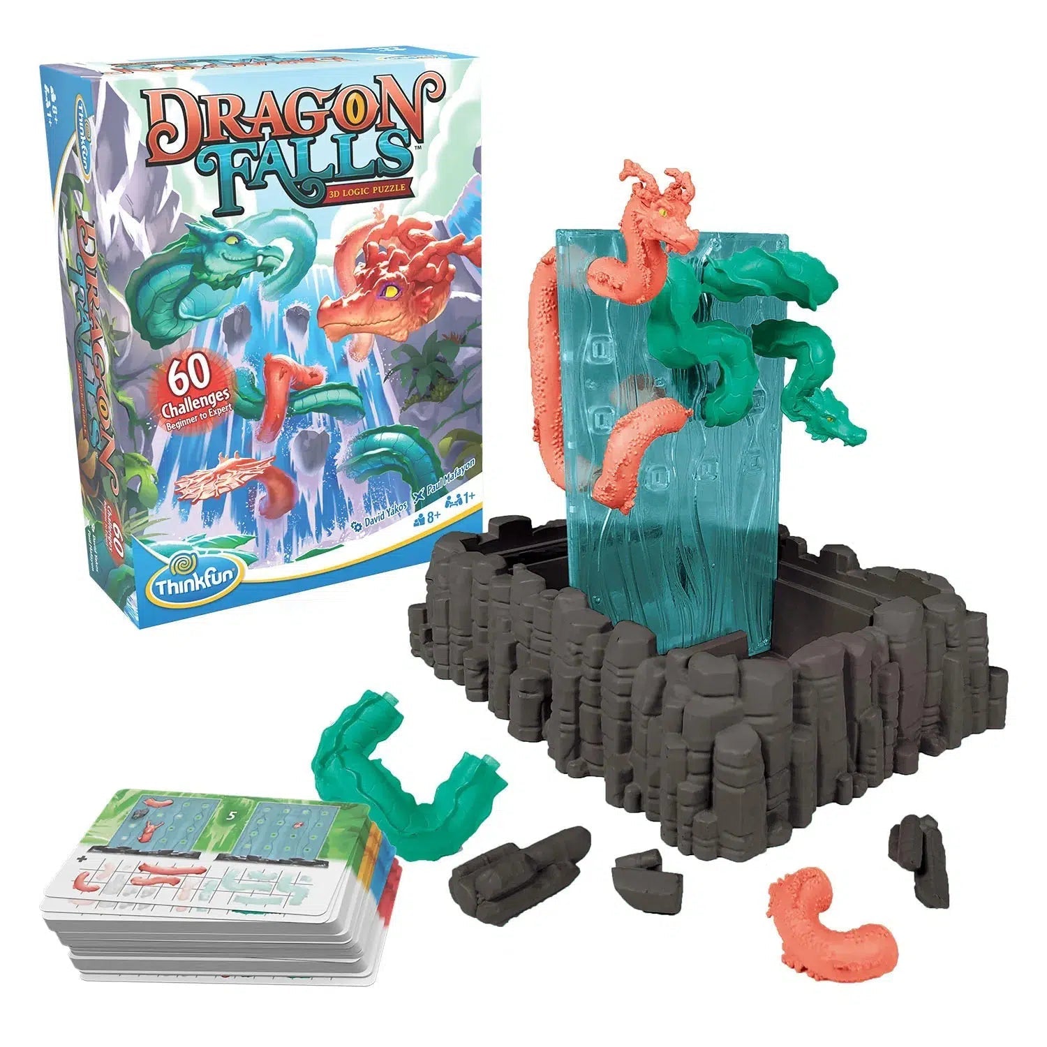 Think Fun-Dragon Falls-76496-Legacy Toys