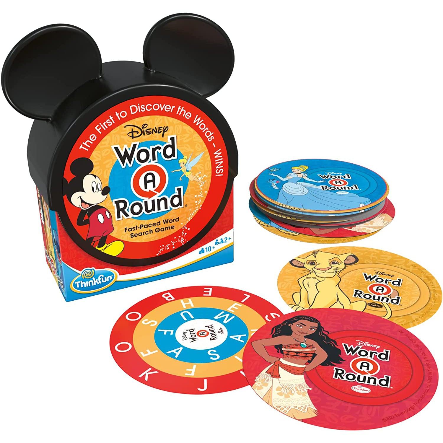 Think Fun-Word-A-Round Disney-76528-Legacy Toys