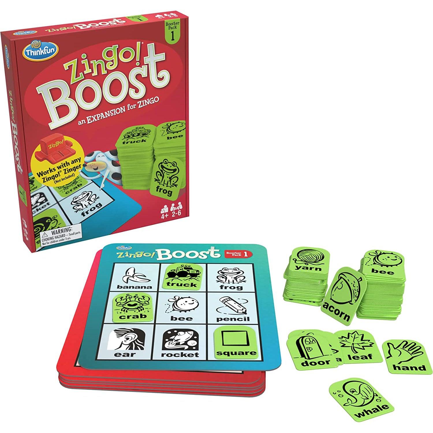 Think Fun-Zingo! Boost - Booster Pack 1-76470-Legacy Toys
