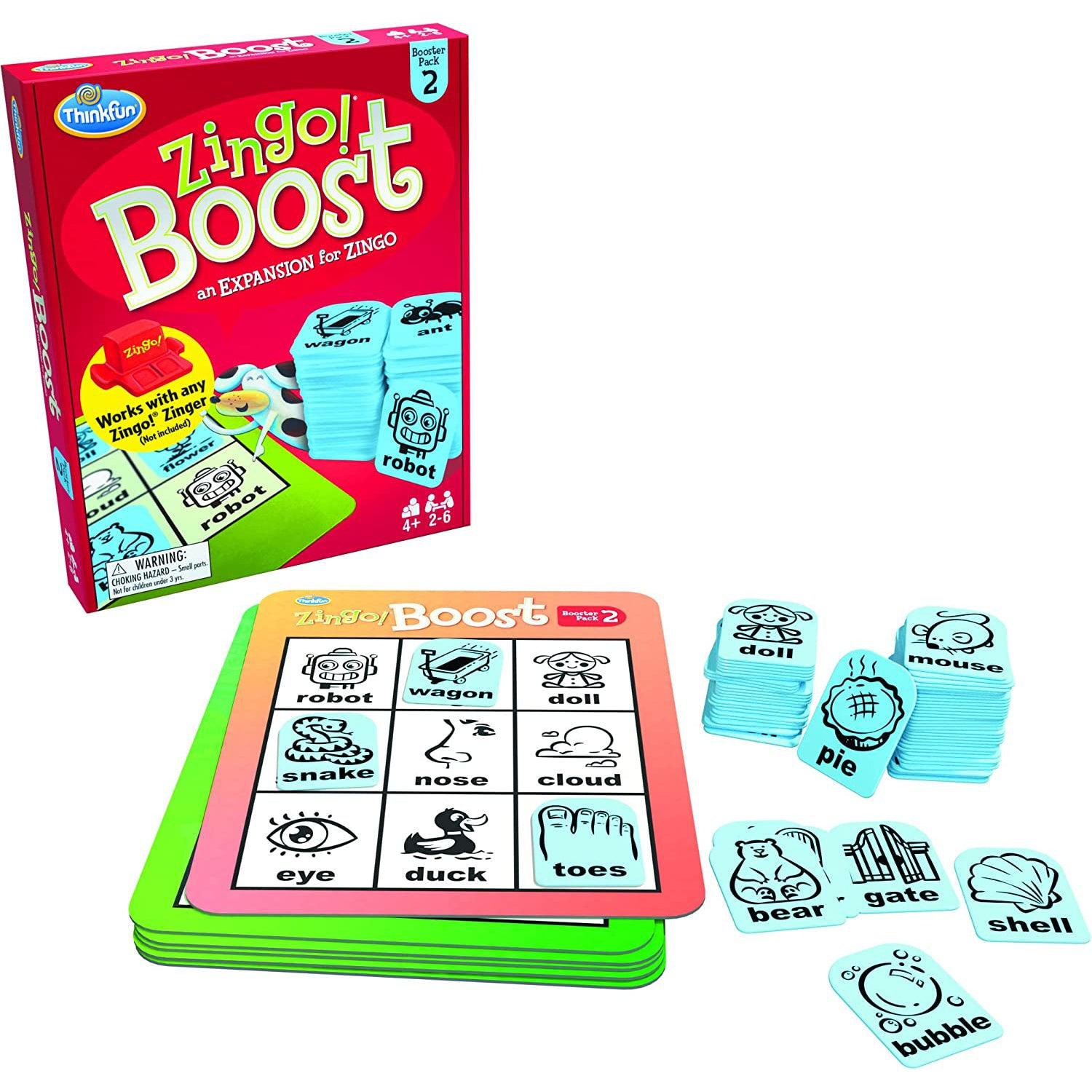 Think Fun-Zingo! Boost - Booster Pack 2-76471-Legacy Toys