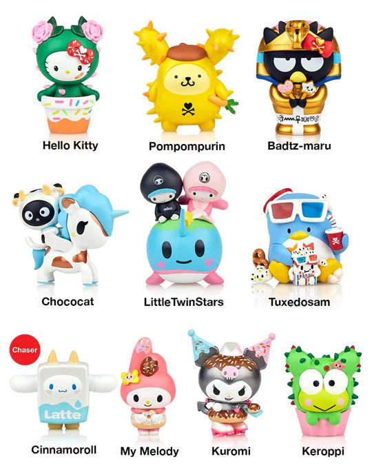 Tokidoki-Tokidoki x Hello Kitty and Friends Series 2 Blind Box-TDTTKHKFS2-MTI-NS-Box of 9-Legacy Toys