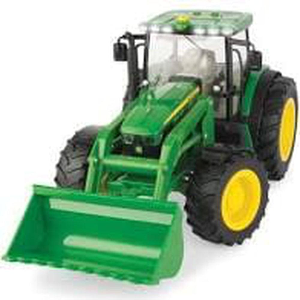 TOMY-Big Farm 1:16 John Deere 6210R Tractor-46074-Legacy Toys
