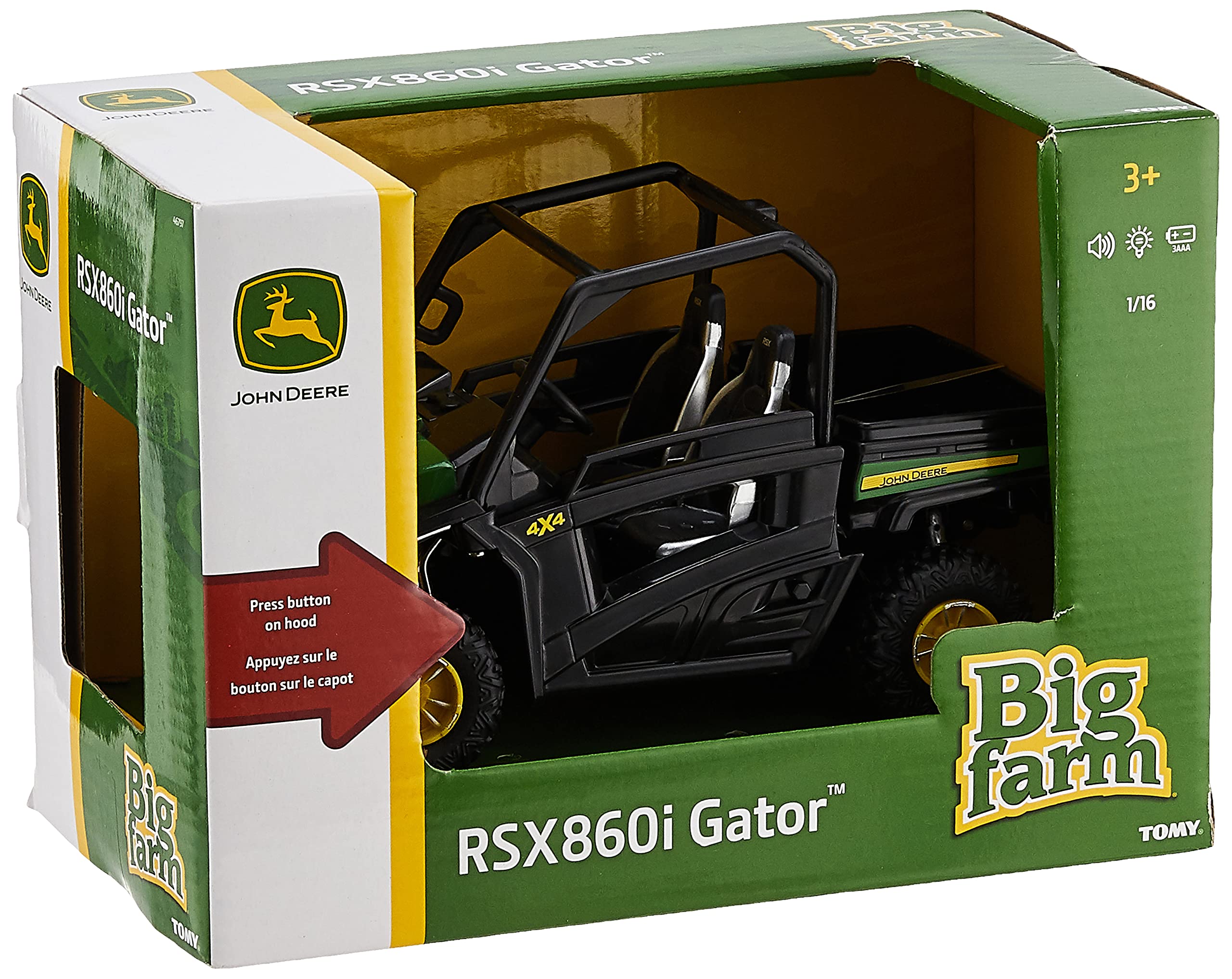 TOMY-Big Farm John Deere Gator RSX860i-46797-Legacy Toys