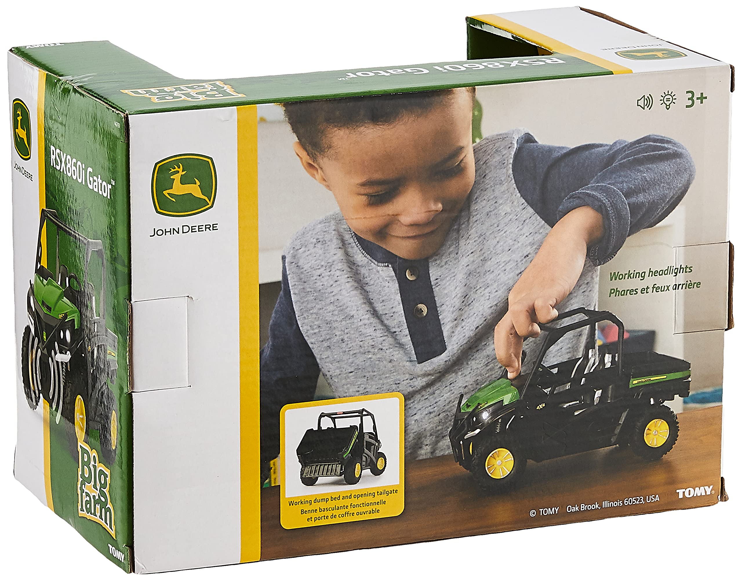 TOMY-Big Farm John Deere Gator RSX860i-46797-Legacy Toys