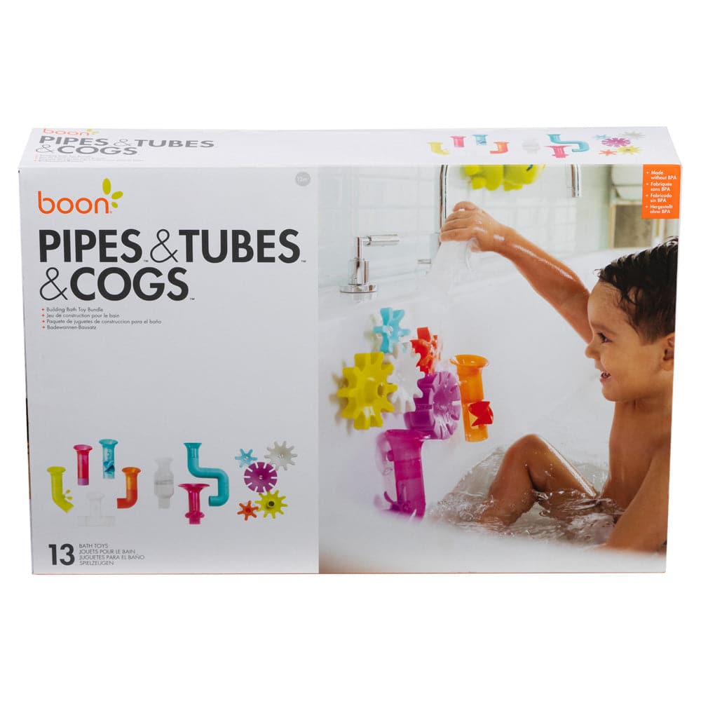 TOMY-Boon Pipes, Tubes, & Cogs Bath Toys-B11342-Legacy Toys