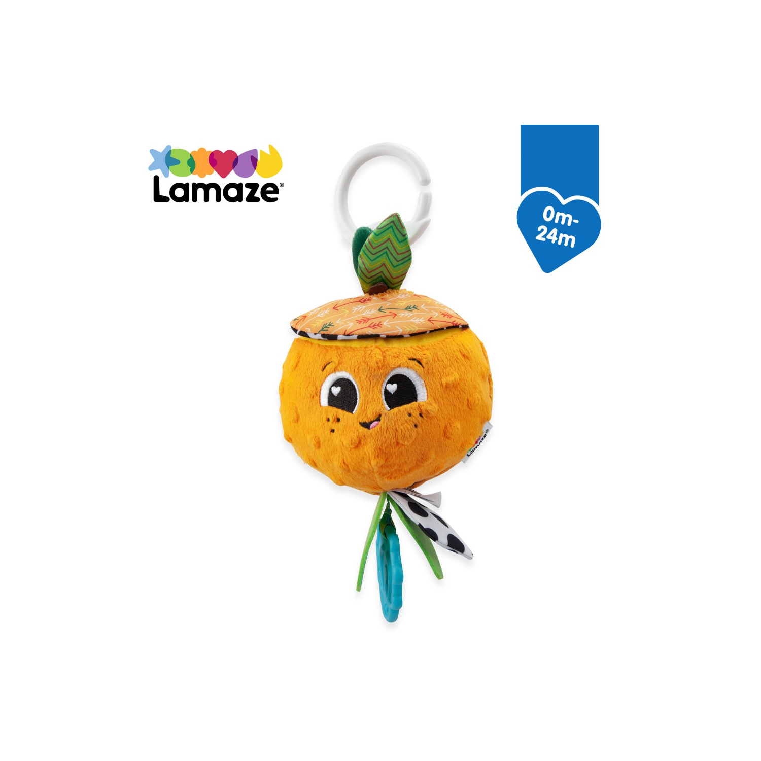 TOMY-Clip & Go - Olive the Orange-L27384-Legacy Toys