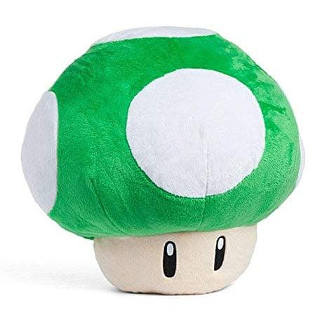 TOMY-Club Mocchi Mocchi - Nintendo 1 Up Mushroom Mega Plush Stuffed Toy-T12971A-Legacy Toys