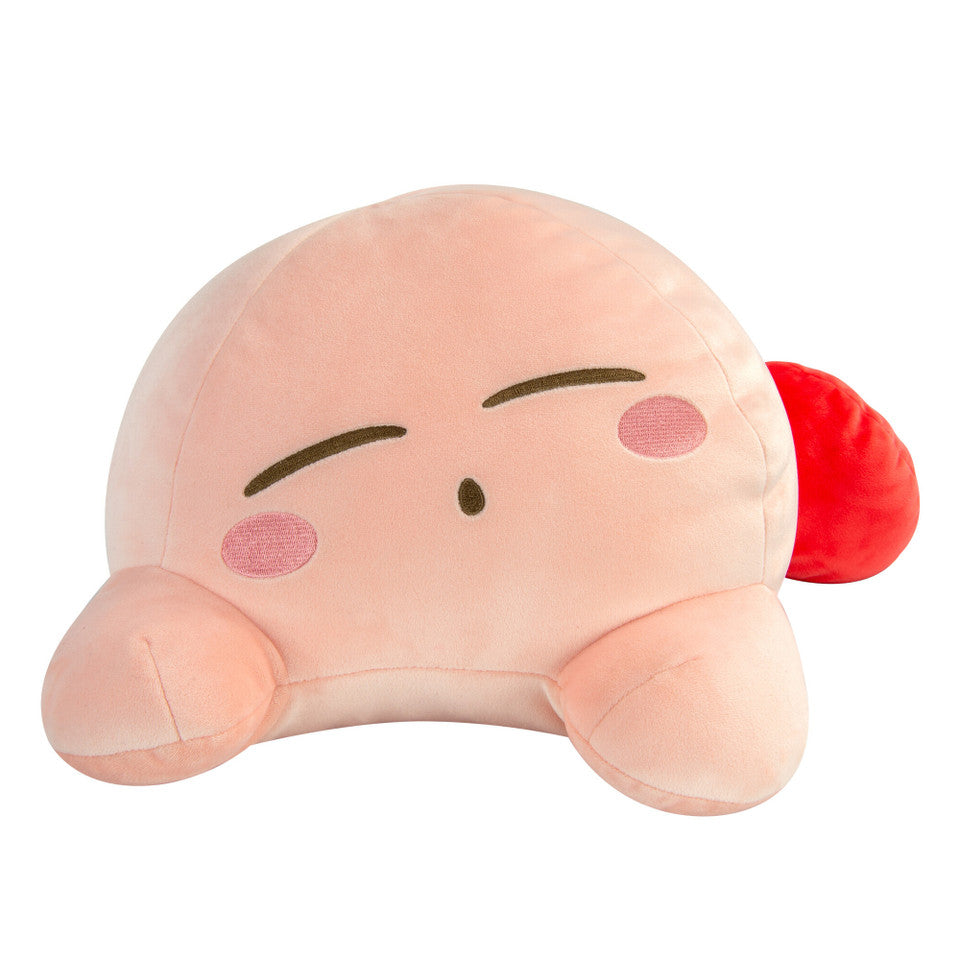 TOMY-Club Mocchi Mocchi Suya Suya Sleeping Friend - Kirby Mega Plush Toy – 15 inch-T12451B-Legacy Toys