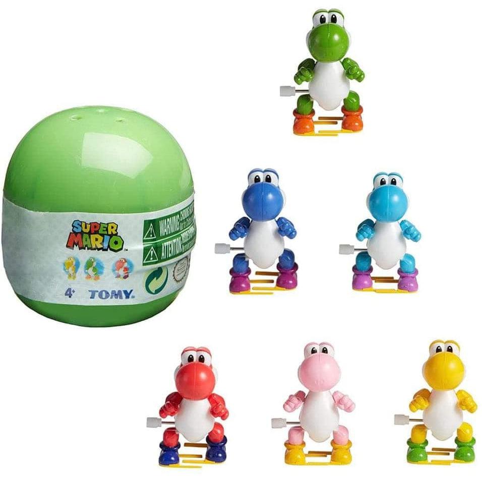 TOMY-Gachapon Yoshi Wind Ups - Assorted Styles-L67938A-Legacy Toys