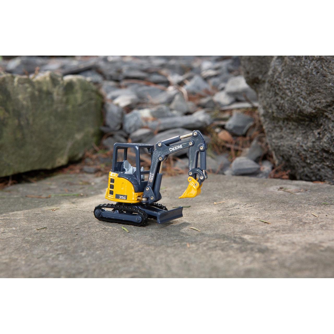 TOMY-John Deere 35G Excavator-45611-Legacy Toys