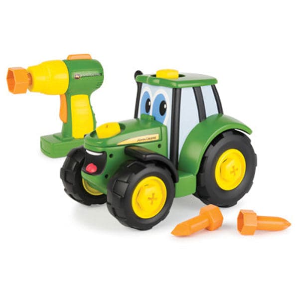 TOMY-John Deere Build a Johnny Tractor-46655-Legacy Toys