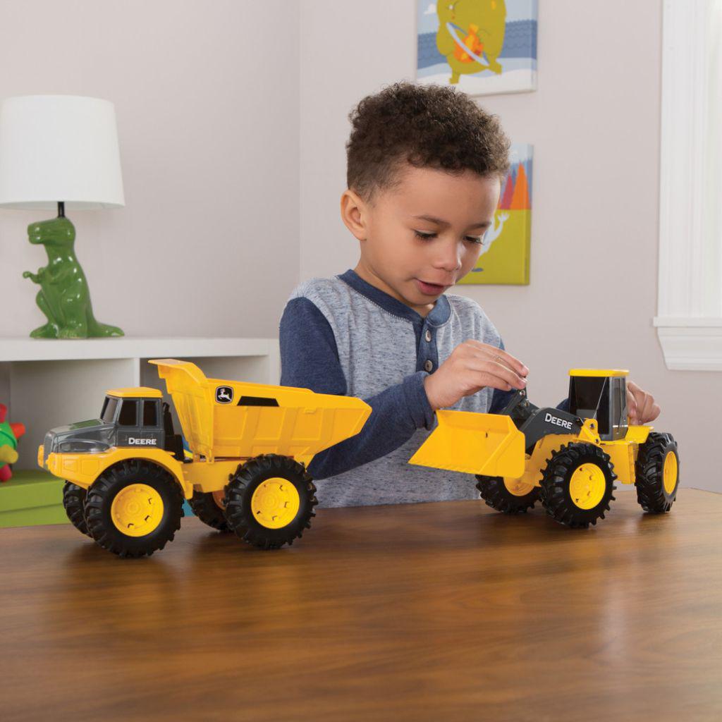 TOMY-John Deere Construction Vehicle-37011P-Legacy Toys