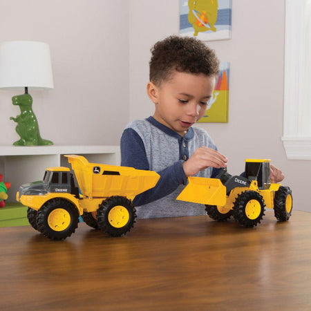 TOMY-John Deere Construction Vehicle-37011P-Legacy Toys