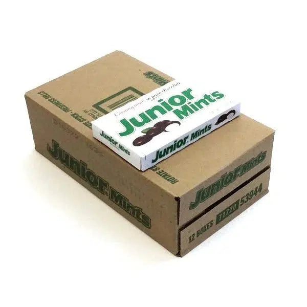 Tootsie-Junior Mints 3.5 oz. Theater Box-53944-12-Box of 12-Legacy Toys