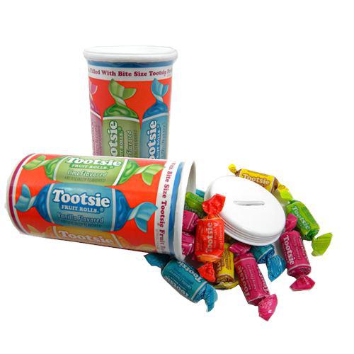 Tootsie-Tootsie Roll Fruit Chews Bank 4 oz.--Legacy Toys