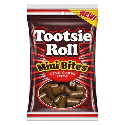Tootsie-Tootsie Roll Mini Bites Candy Coated Chews - 5.5 oz. Bag-06051-Single-Legacy Toys