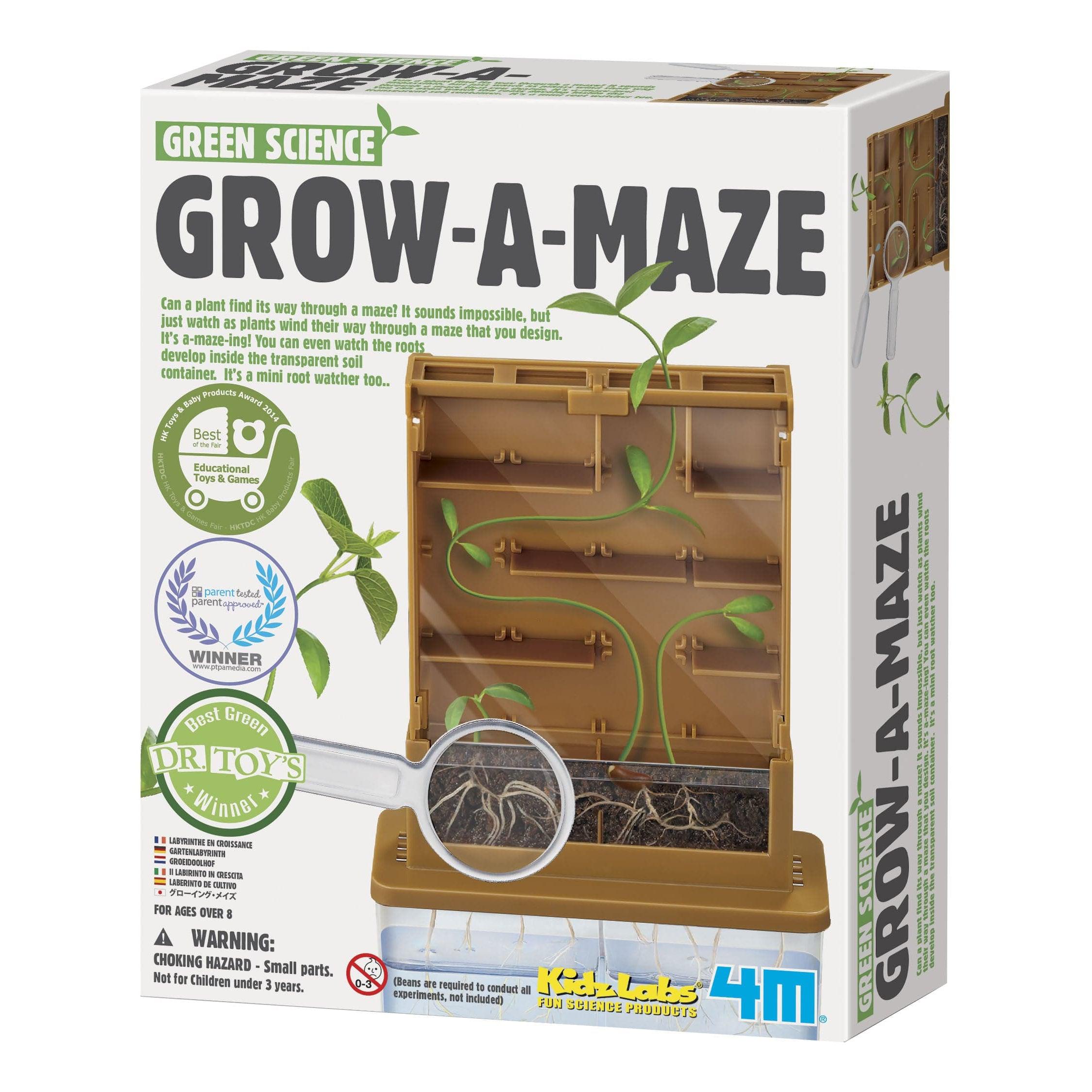 Toy Smith-Green Science - Grow-a-Maze-3687-Legacy Toys