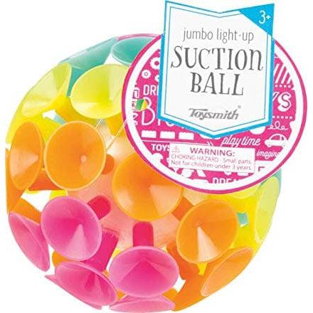 Toy Smith-Jumbo Light Up Suction Ball-20268-Legacy Toys