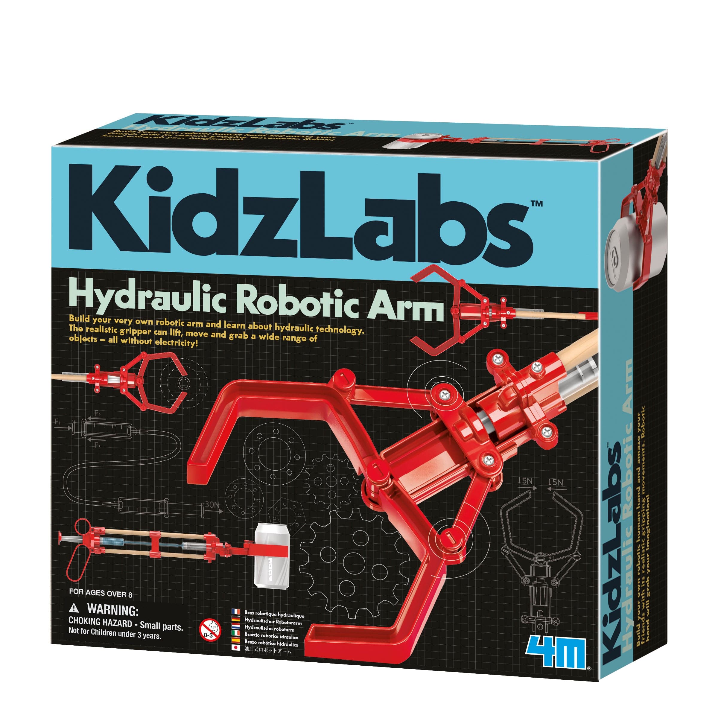 Toy Smith-Kidz Labs Hydraulic Arm-4106-Legacy Toys