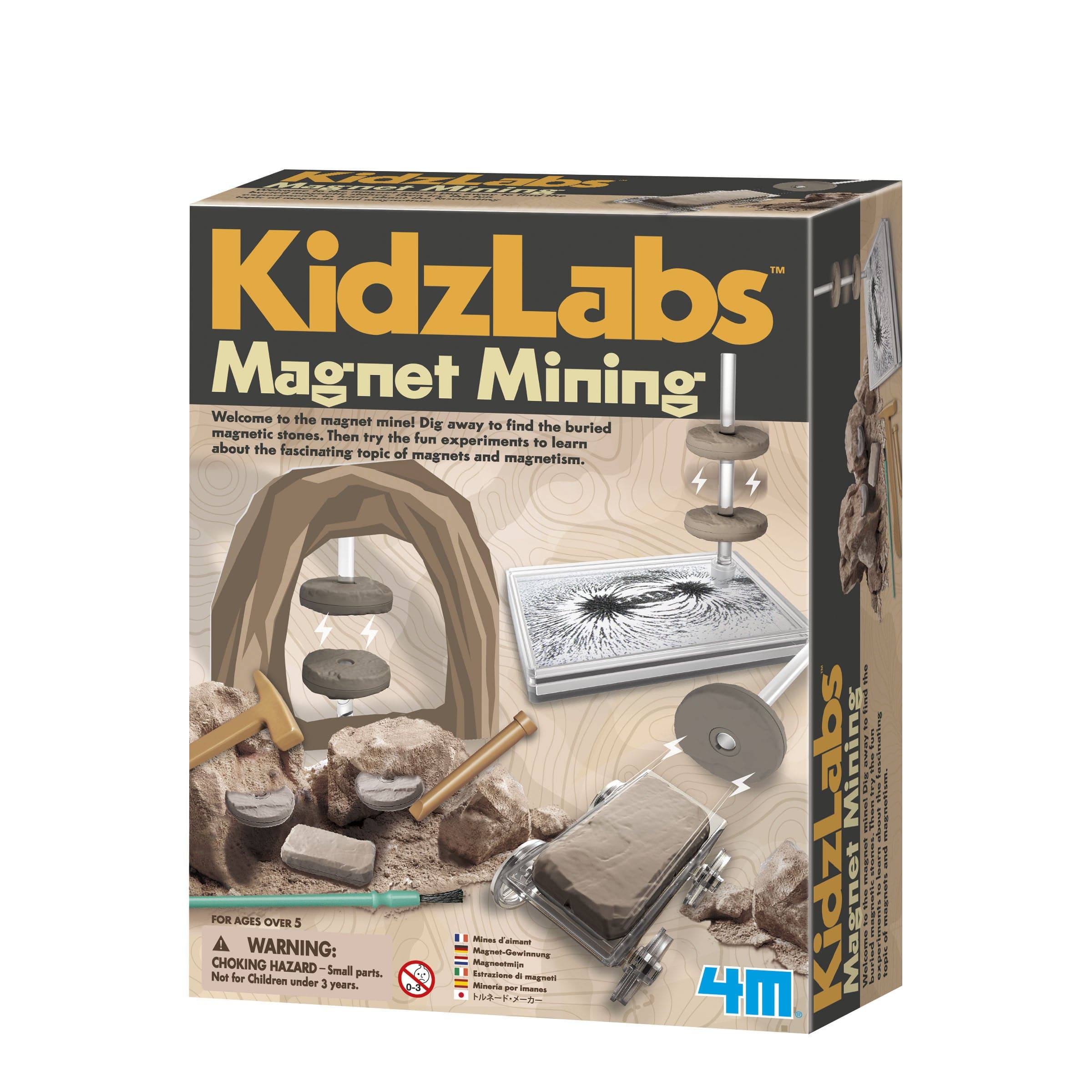 Toy Smith-Kidz Labs Magnet Mining-4069-Legacy Toys
