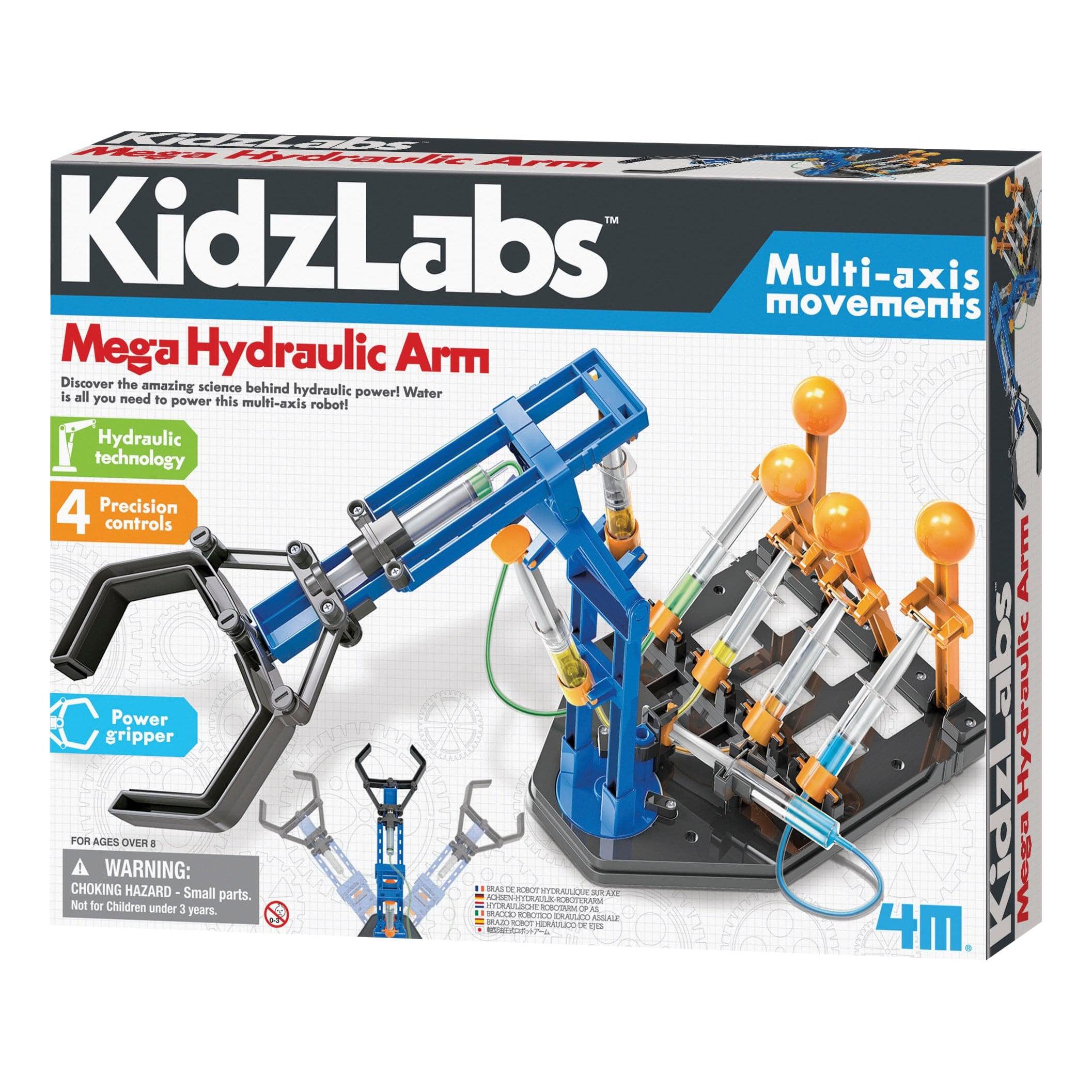 Toy Smith-Kidz Labs Mega Hydraulic Arm-11205-Legacy Toys