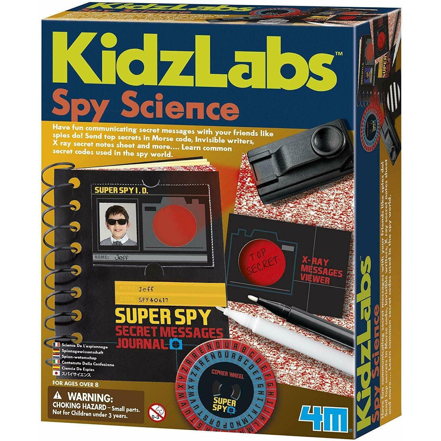 Toy Smith-Kidz Labs Spy Science-5592-Legacy Toys
