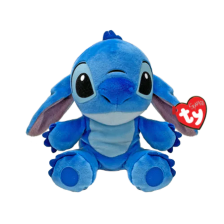 TY-Beanie Babies - Stitch- Soft Small 8"-44010-Legacy Toys
