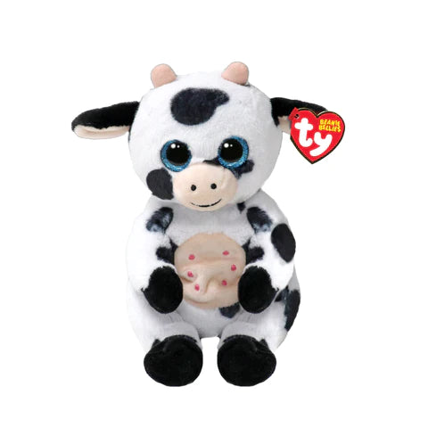 TY-Beanie Baby Bellies - Herdly the Cow - 8