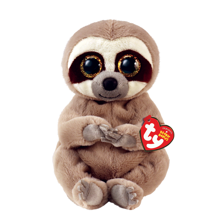 TY-Beanie Baby Classic-40545-Silas - Sloth-8