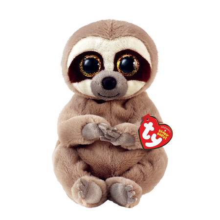 TY-Beanie Baby Classic-40545-Silas - Sloth-8" Small-Legacy Toys