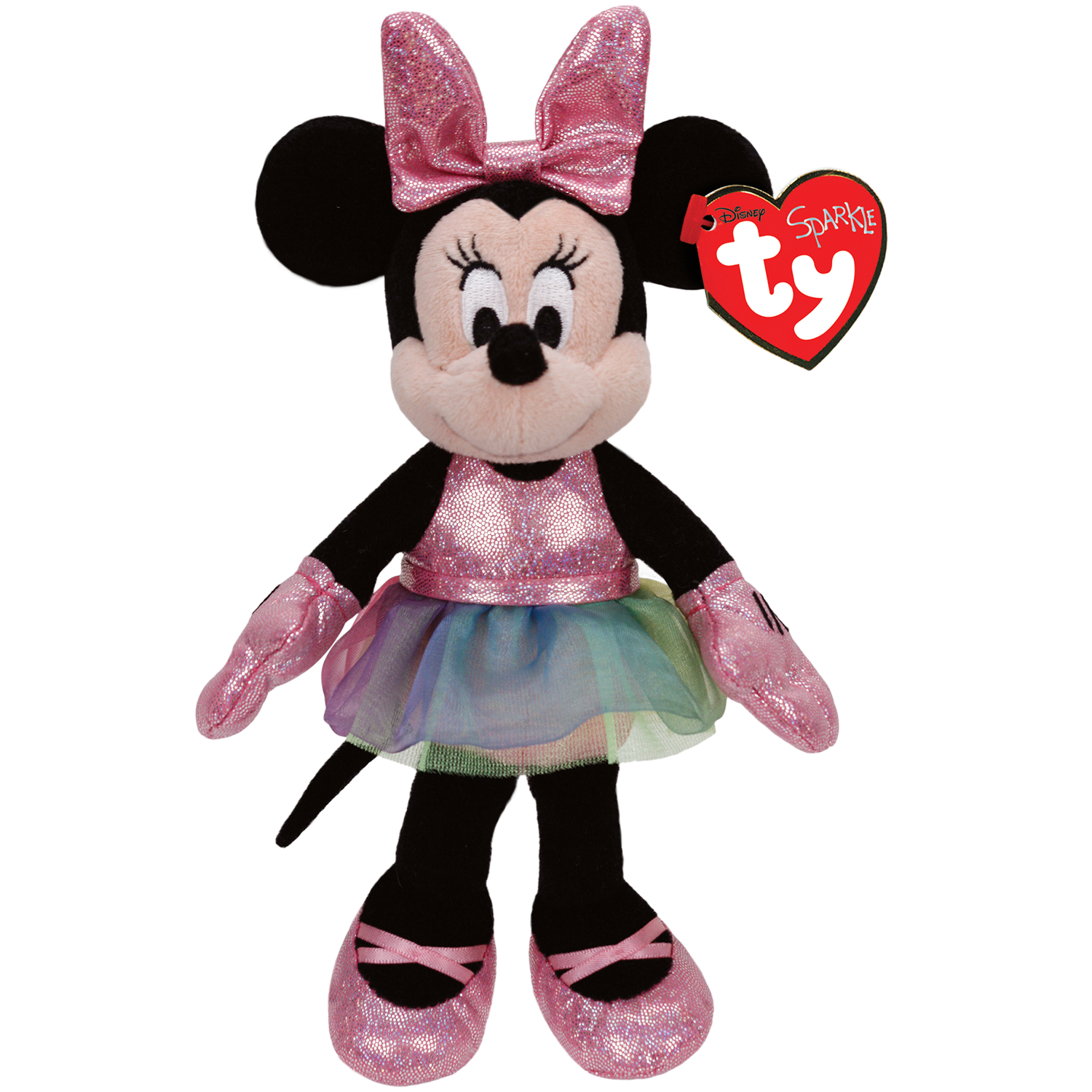 TY-Beanie Baby - Disney-41002-Minnie Ballerina-Small 8