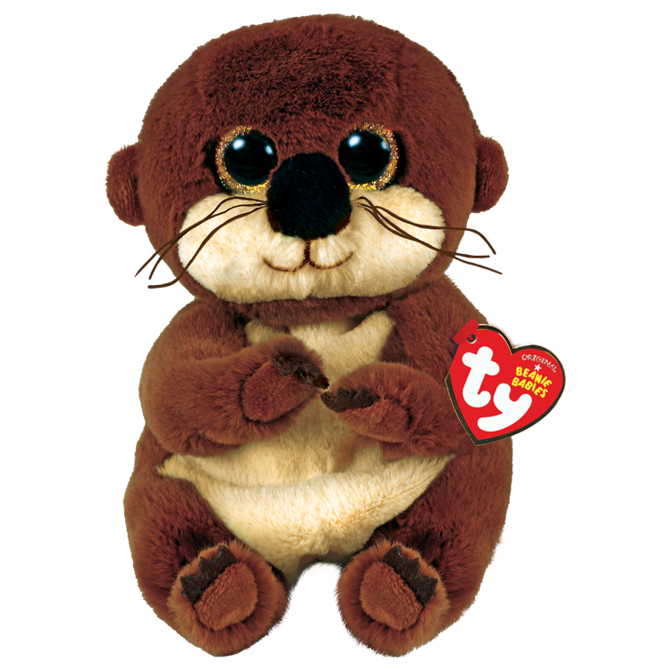 TY-Beanie Baby - Mitch Brown Otter - 8